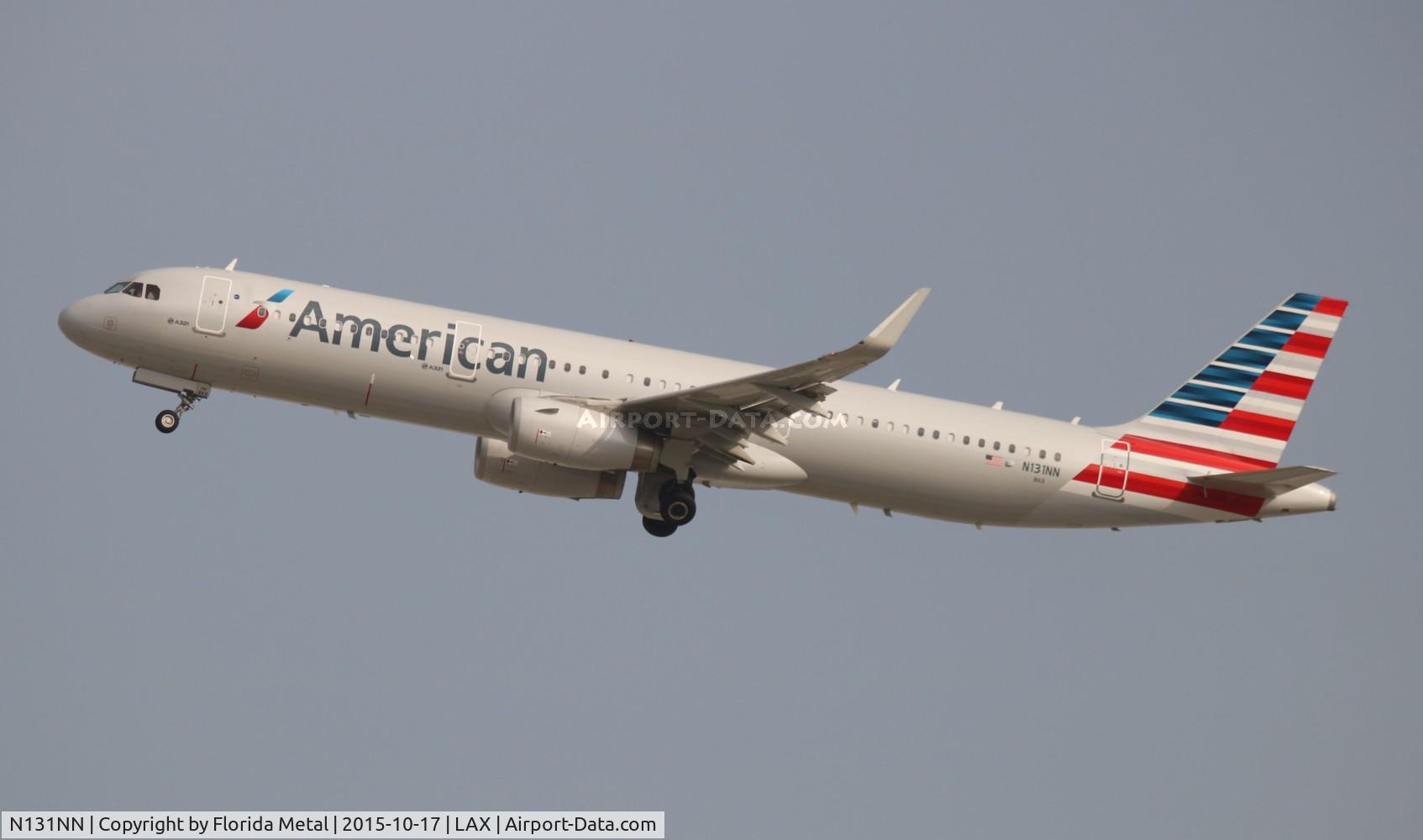 N131NN, 2014 Airbus A321-231 C/N 6472, American