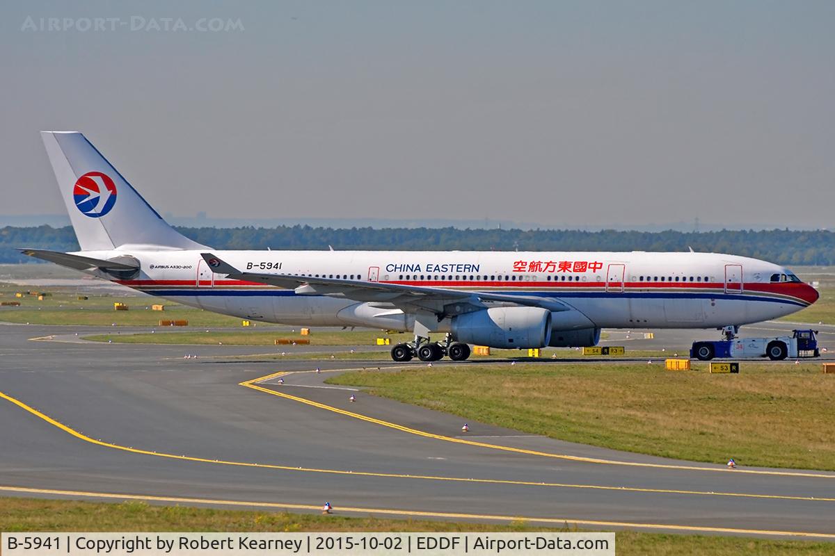 B-5941, 2013 Airbus A330-243 C/N 1494, On tow around to stand