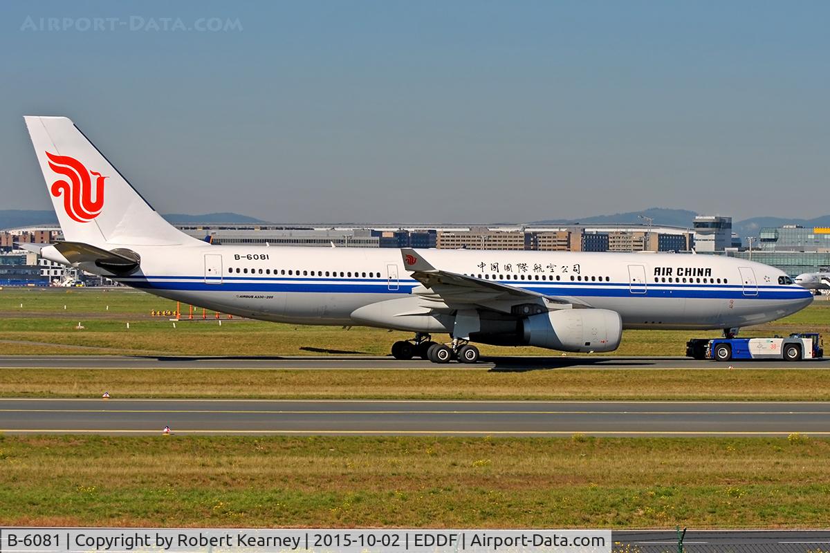 B-6081, 2007 Airbus A330-243 C/N 839, On tow around to stand