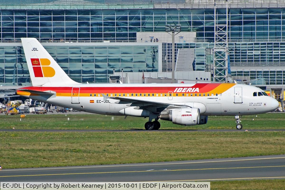 EC-JDL, 2004 Airbus A319-111 C/N 2365, Taxiing in after arrival