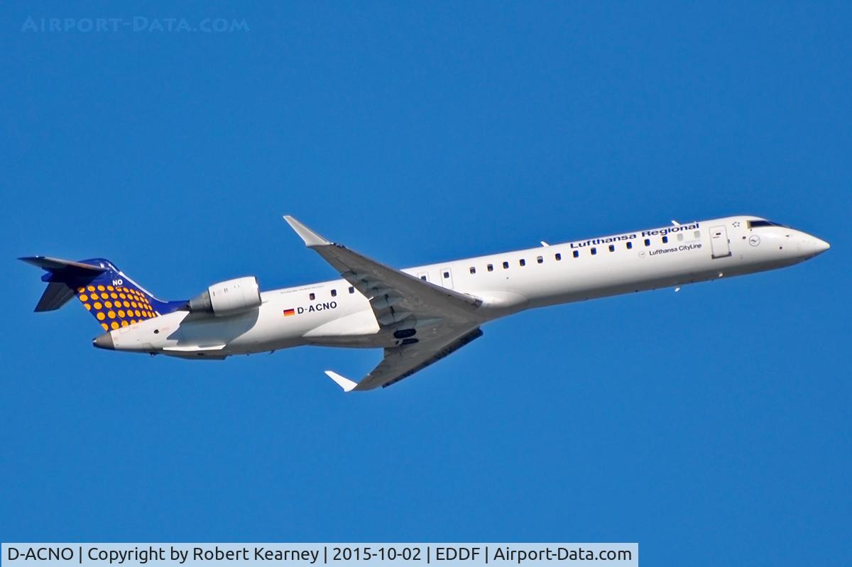 D-ACNO, 2010 Bombardier CRJ-900 NG (CL-600-2D24) C/N 15255, Climbing out of EDDF