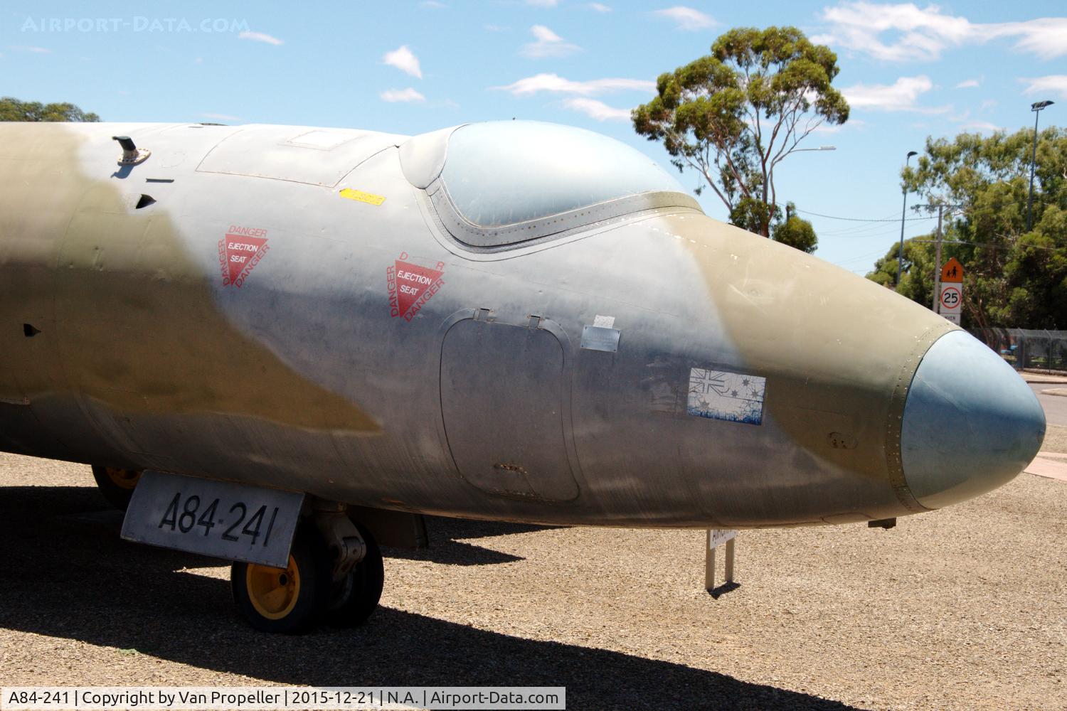 A84-241, 1952 English Electric Canberra B.20 C/N 41, Canberra Mk.20 preserved in the Woomera Missile Park, South Australia