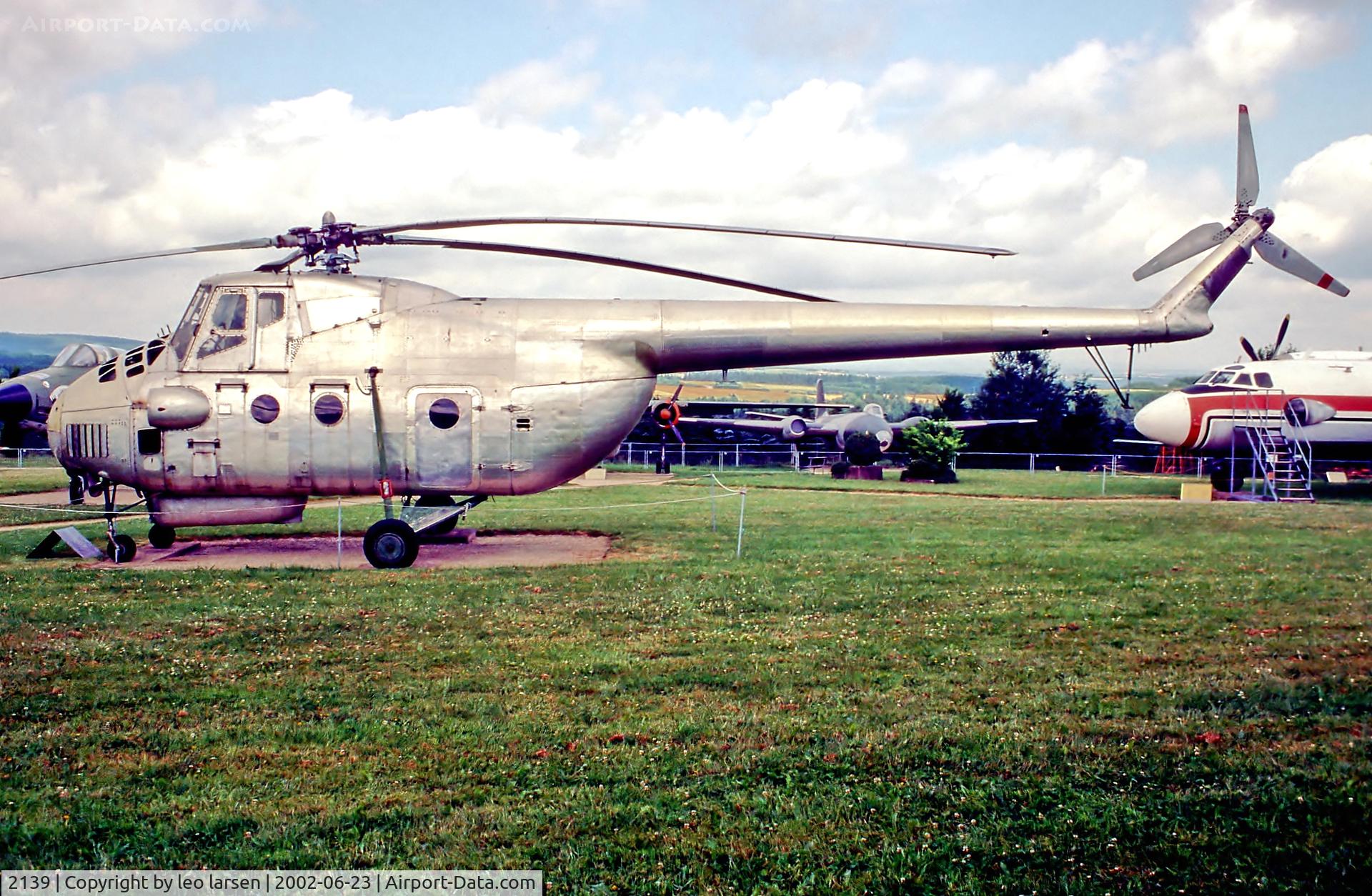 2139, 1963 MIL Mi-4 Hound C/N 02 139, Hermeskeil Museum 23.6.02