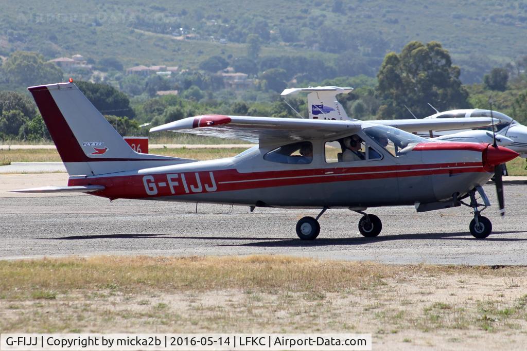 G-FIJJ, 1971 Reims F177RG Cardinal RG C/N 0031, Taxiing