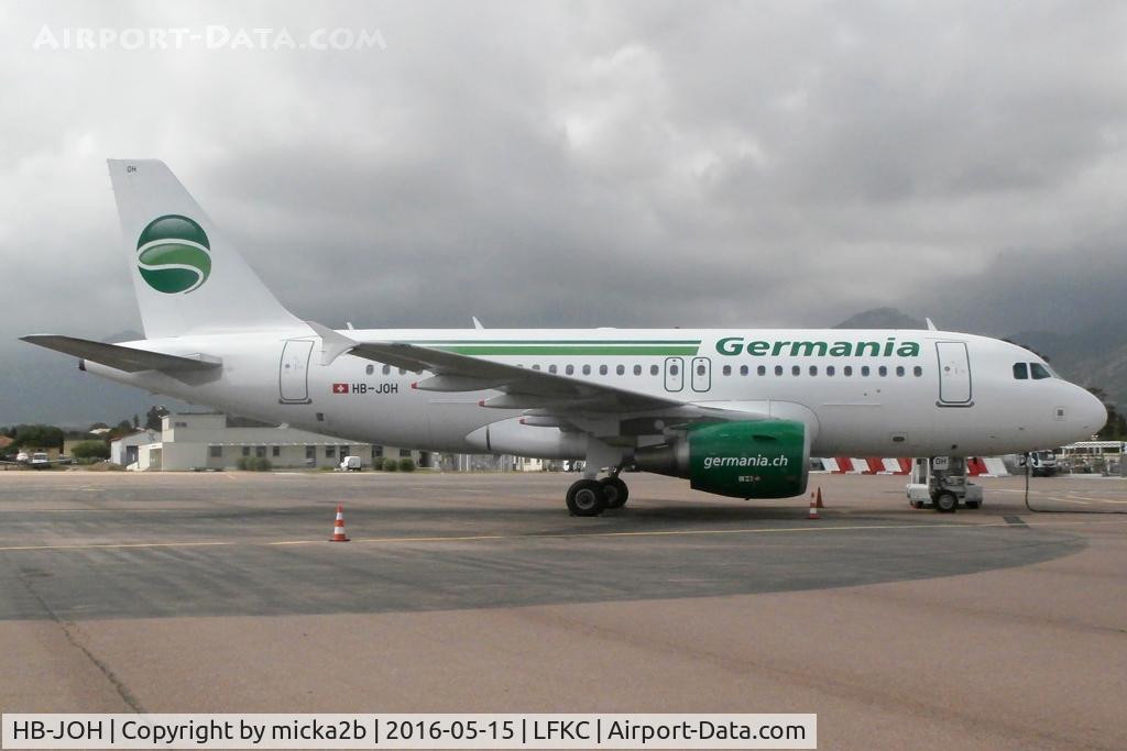 HB-JOH, 2008 Airbus A319-112 C/N 3589, Parked