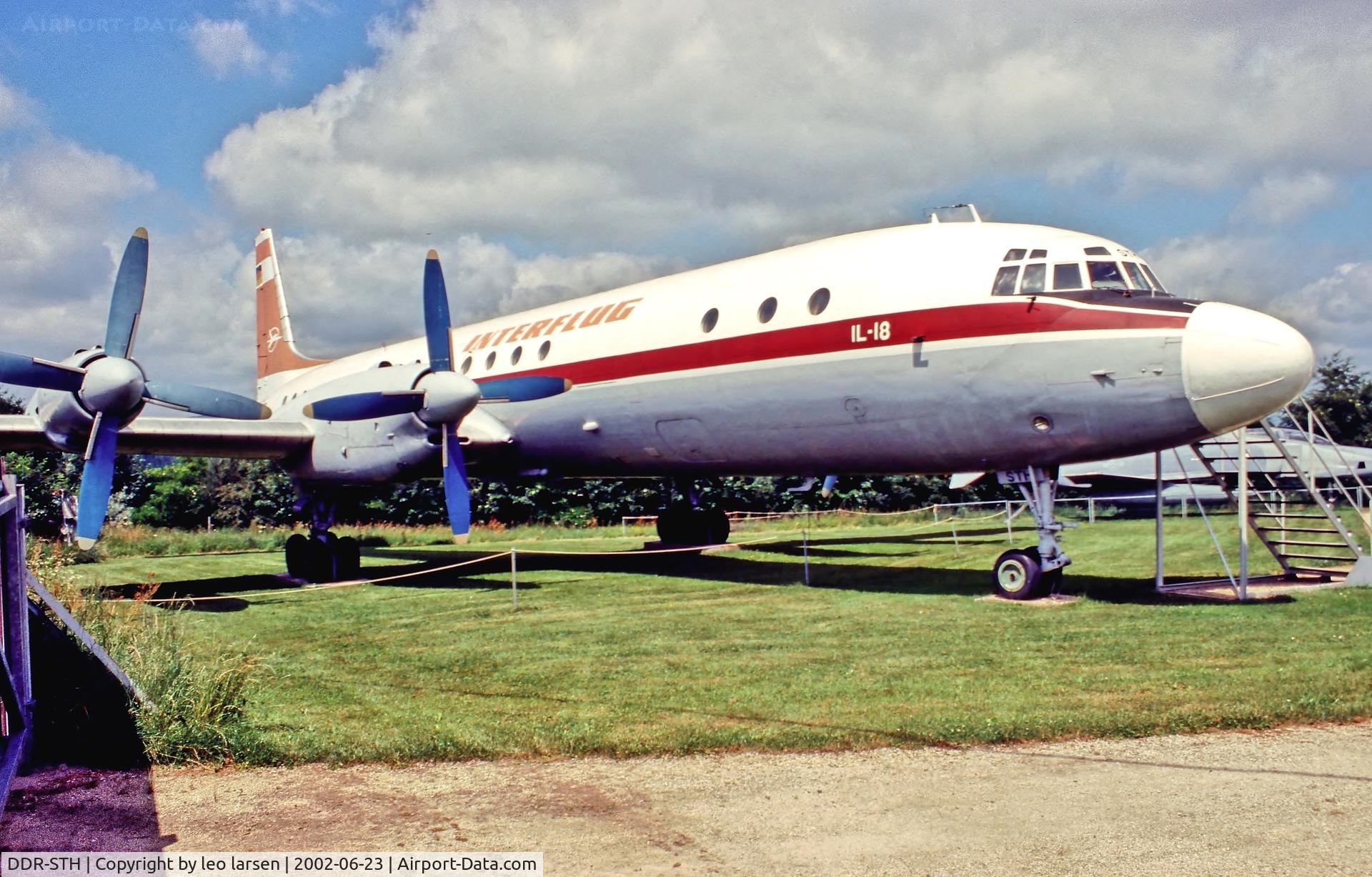 DDR-STH, Ilyushin Il-18V C/N 184007305, Hermeskeil 23.6.02