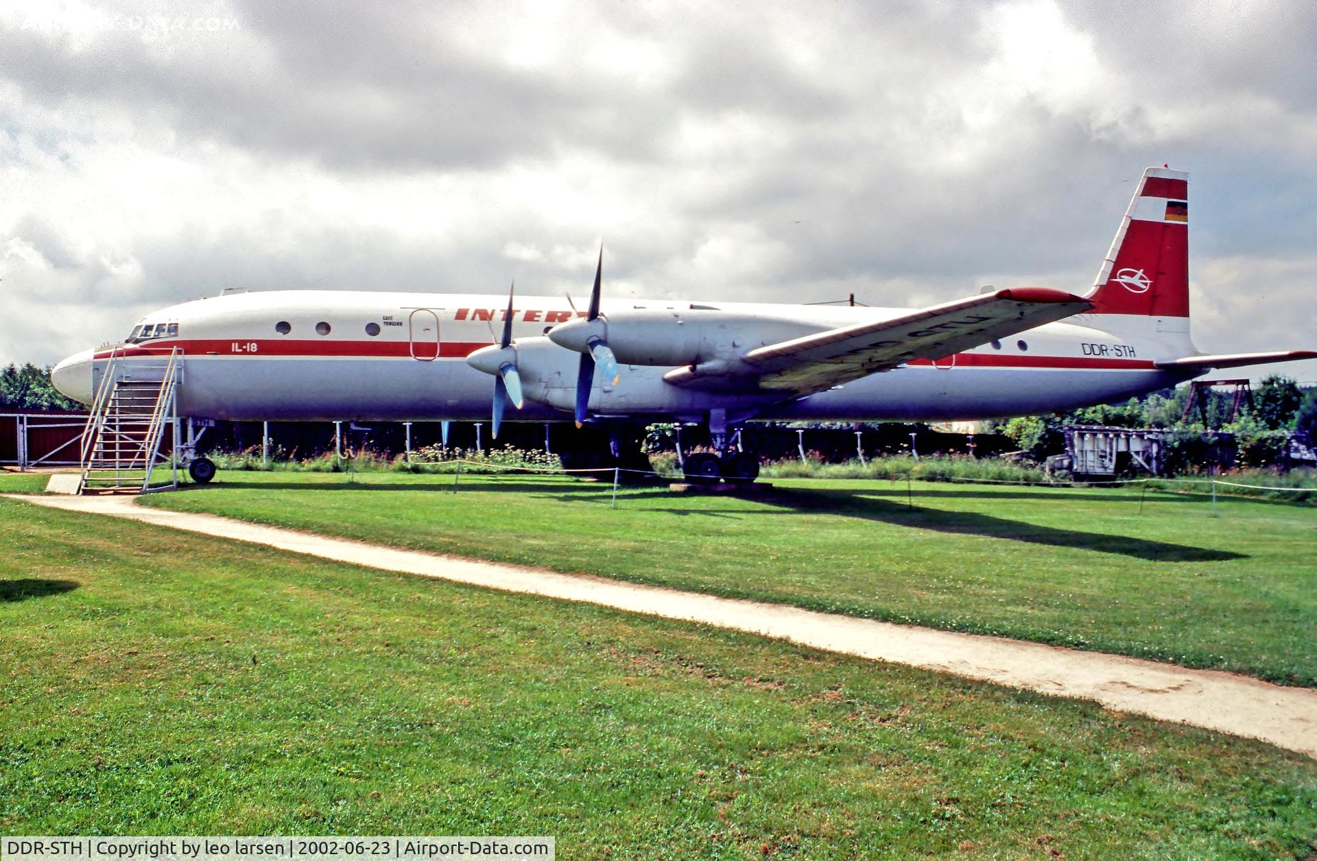 DDR-STH, Ilyushin Il-18V C/N 184007305, Hermeskeil Museum 23.6.02