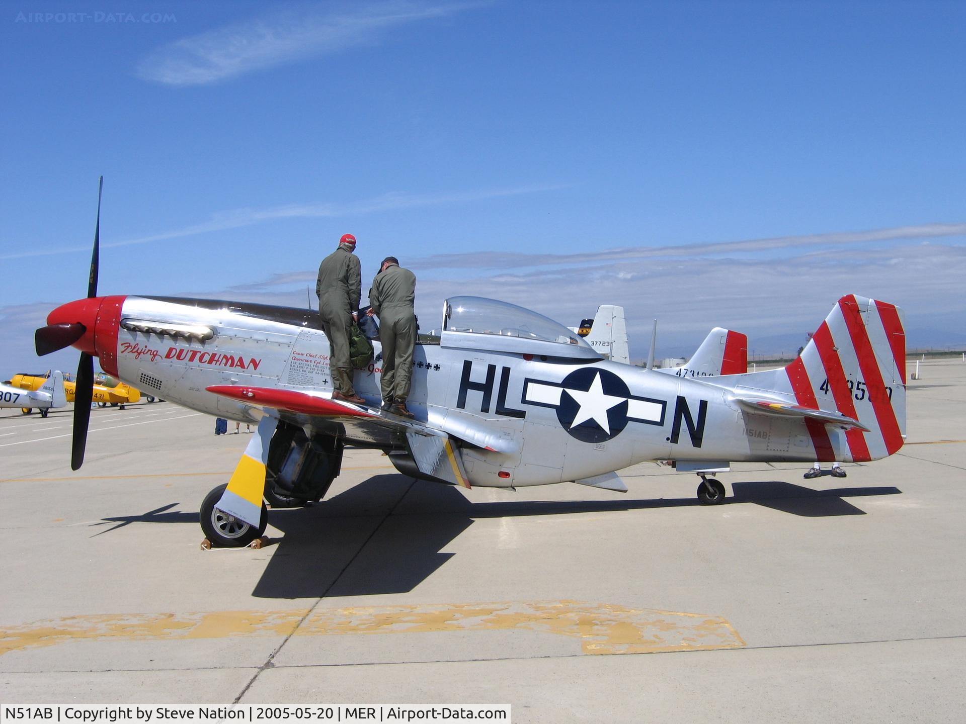 N51AB, 1944 North American P-51D Mustang C/N 44-14777, P-51D at WCFC