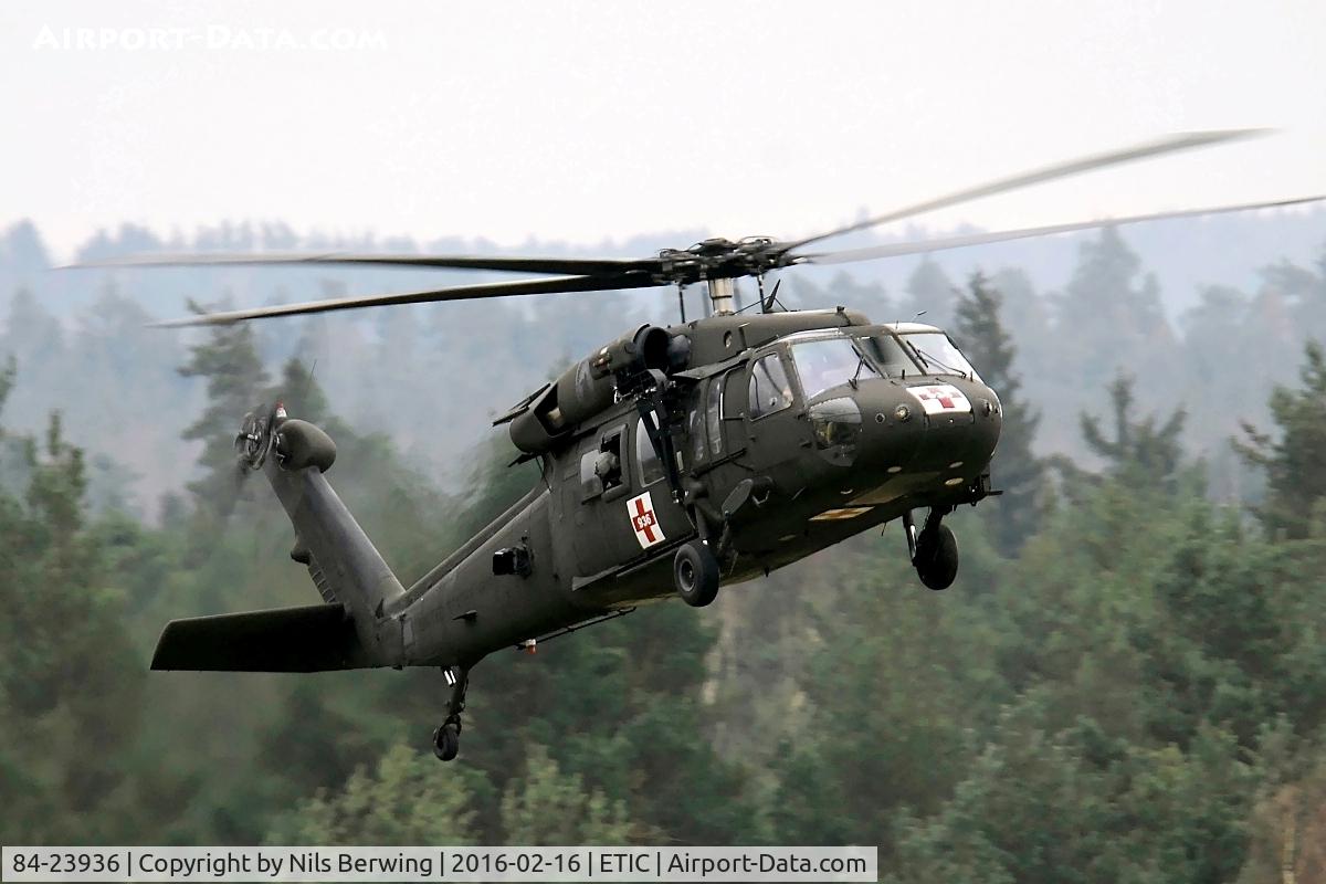84-23936, 1984 Sikorsky UH-60A+ Black Hawk C/N 70-761, Medihawk at ETIC Grafenwöhr