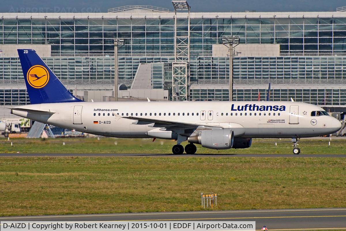 D-AIZD, 2010 Airbus A320-214 C/N 4191, Taxiing in after arrival