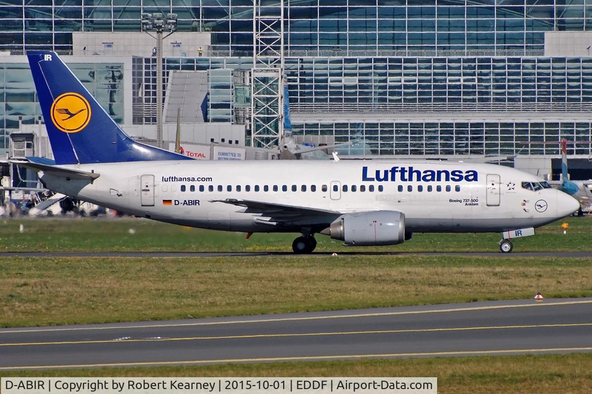 D-ABIR, 1991 Boeing 737-530 C/N 24941, Climbing out of EDDF