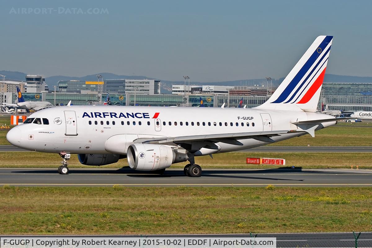 F-GUGP, 2006 Airbus A318-111 C/N 2967, Taxiing out for departure