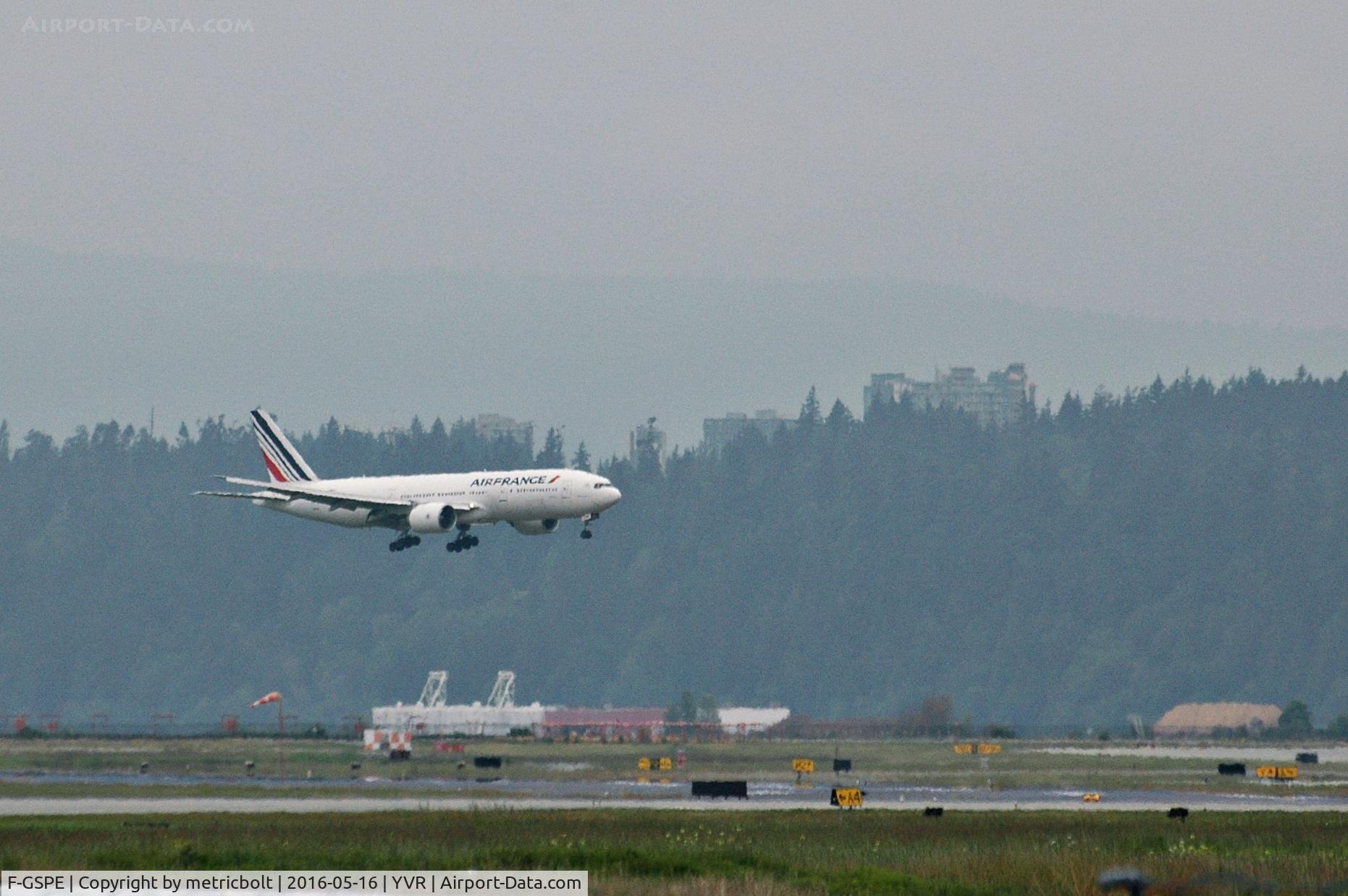 F-GSPE, 1999 Boeing 777-228/ER C/N 29006, AF374 from CDG