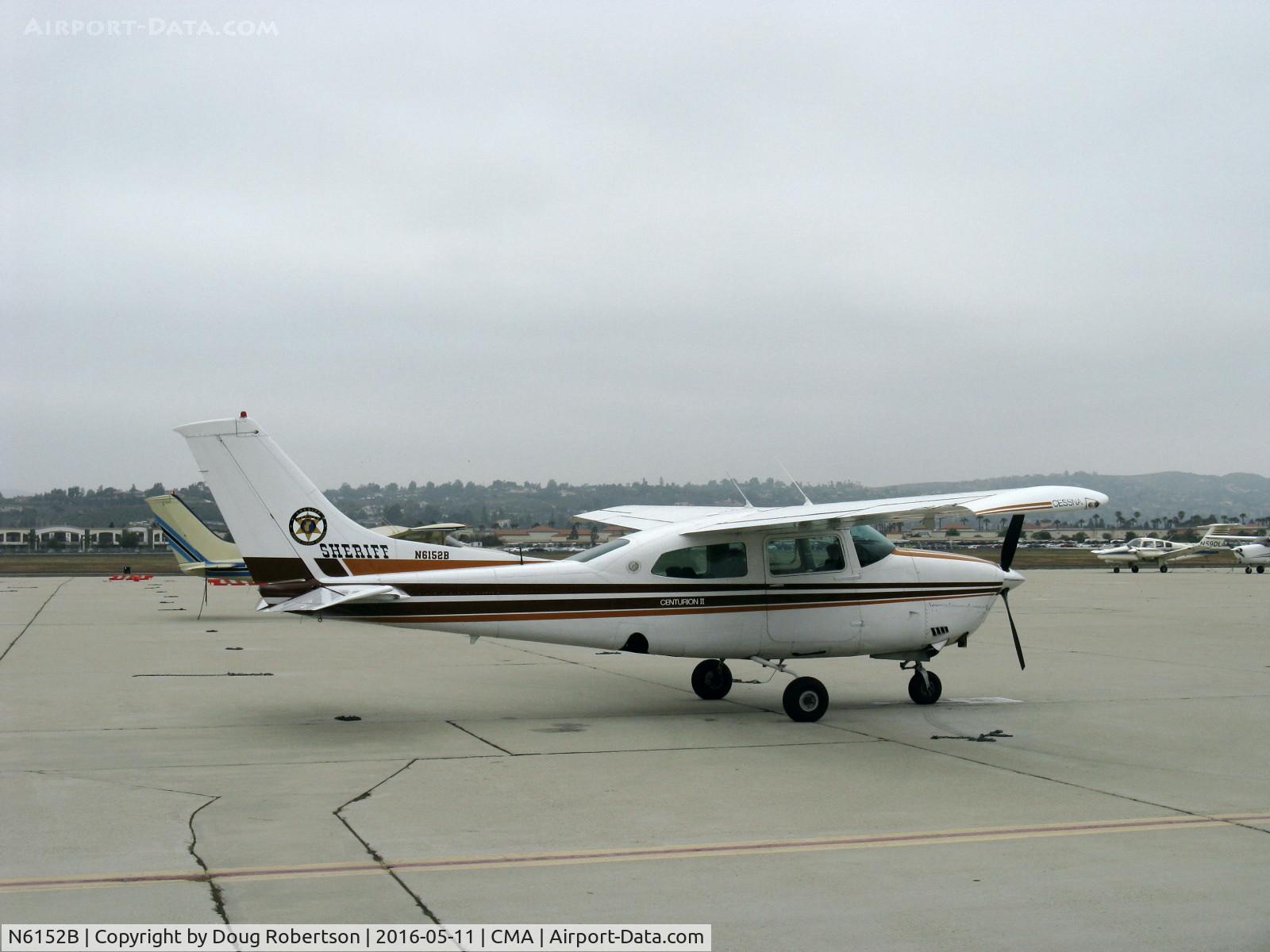 N6152B, 1978 Cessna T210M Turbo Centurion C/N 21062724, 1978 Cessna T210M TURBO CENTURION, Continental TSIO-520-R 310 Hp, Arizona Sherriff's aircraft