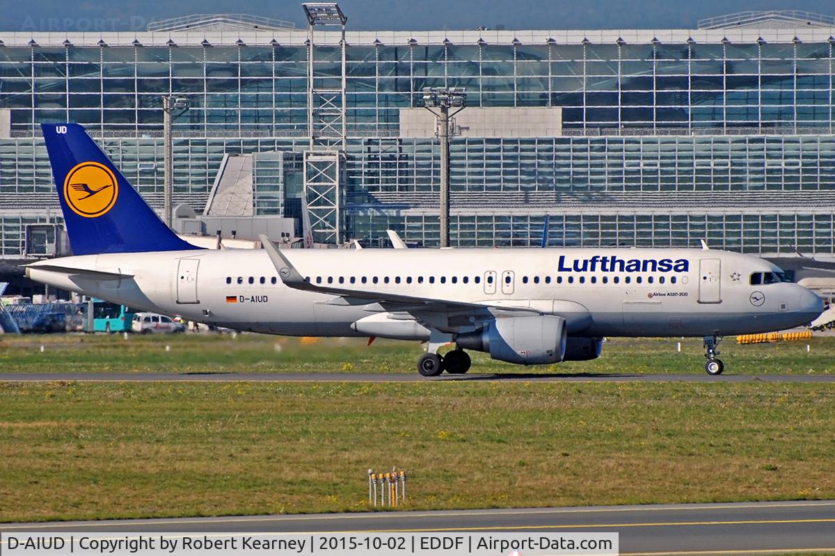 D-AIUD, 2014 Airbus A320-214 C/N 6033, Taxiing in after arrival