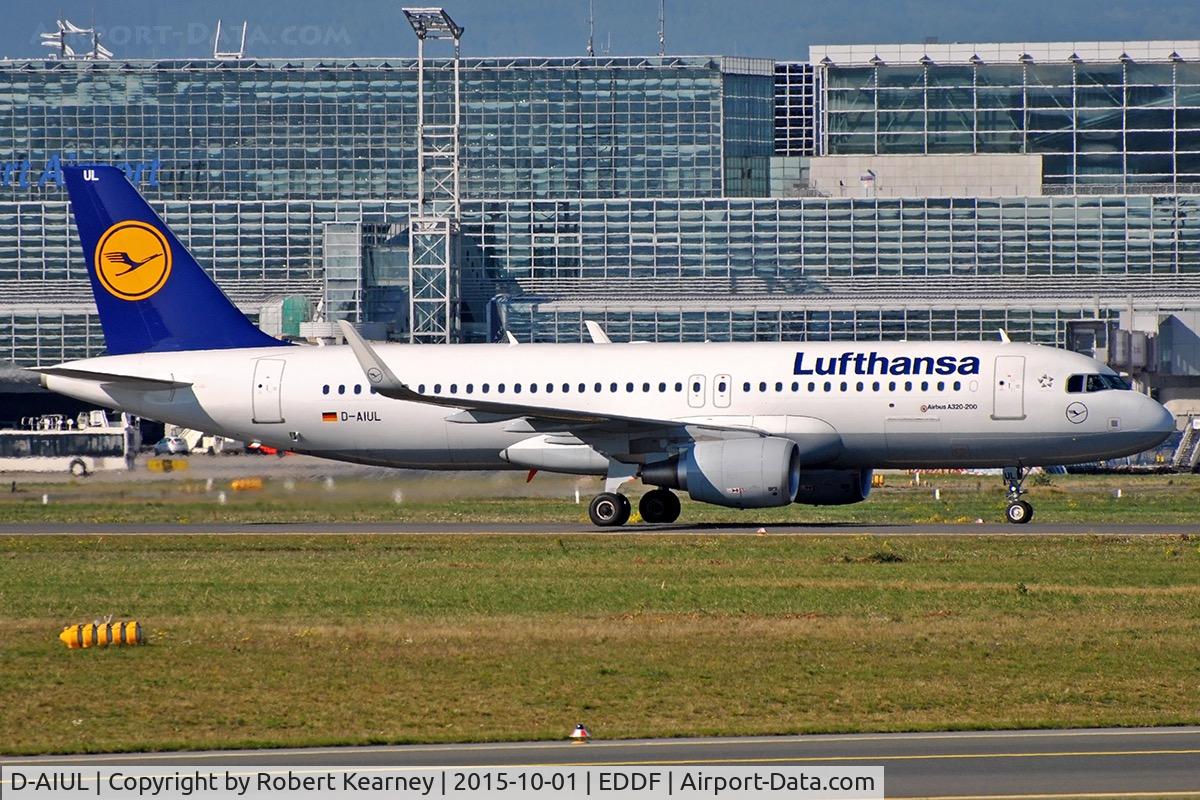D-AIUL, 2015 Airbus A320-214 C/N 6521, Taxiing in after arrival