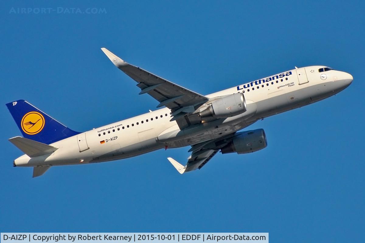 D-AIZP, 2013 Airbus A320-214 C/N 5487, Climbing out of EDDF