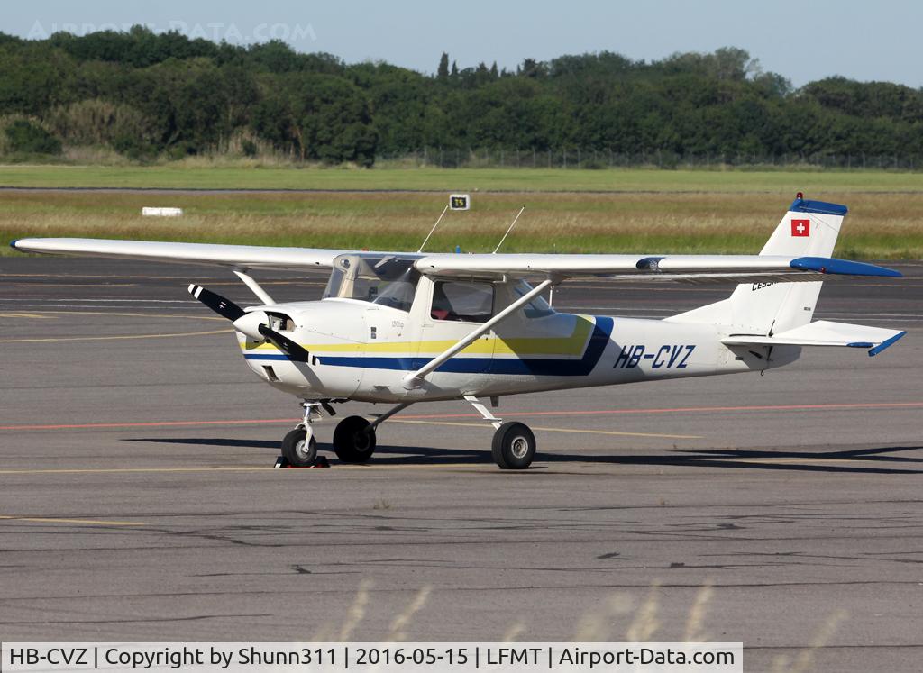 HB-CVZ, 1968 Reims F150J C/N 0497, Parked at the General Aviation area...