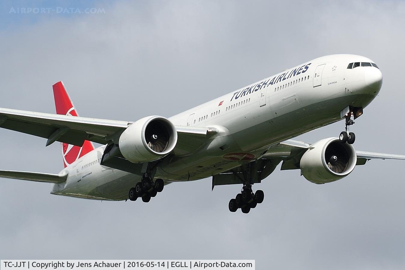 TC-JJT, 2014 Boeing 777-3F2/ER C/N 44118, Arriving from IST