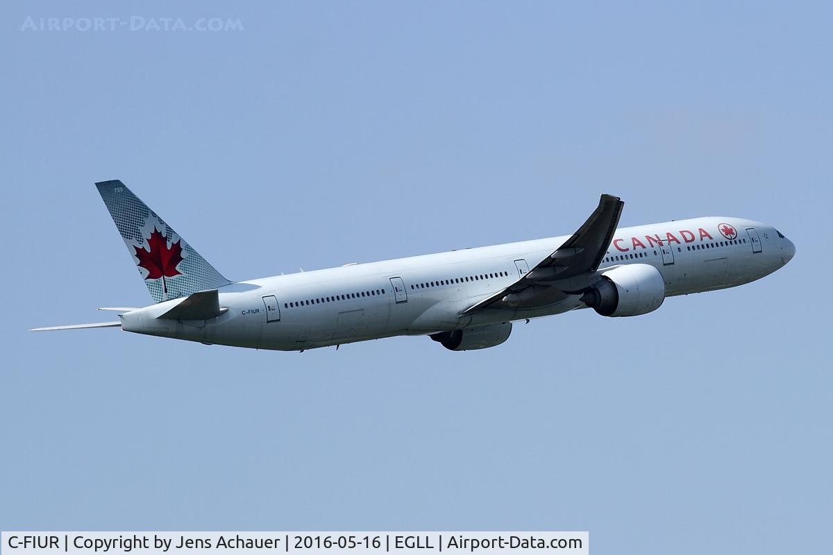 C-FIUR, 2007 Boeing 777-333/ER C/N 35242, Take off to Toronto