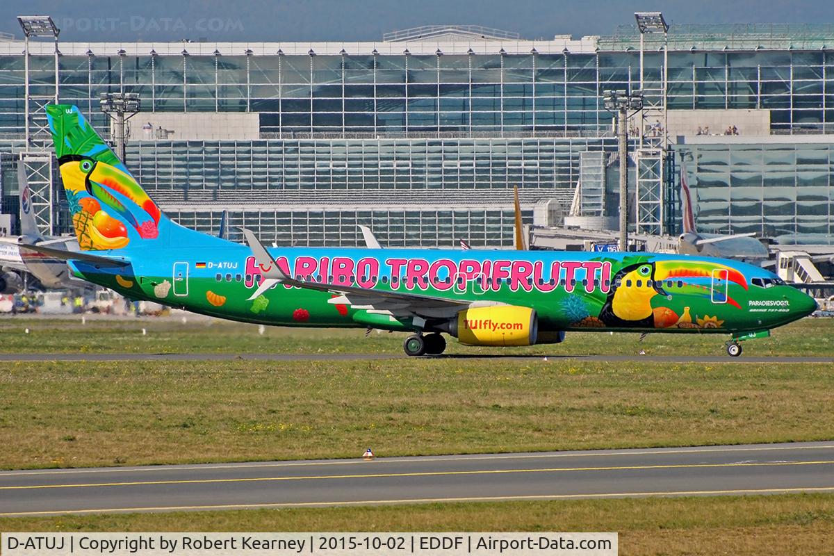 D-ATUJ, 2012 Boeing 737-8K5 C/N 39923, Taxiing in after arrival