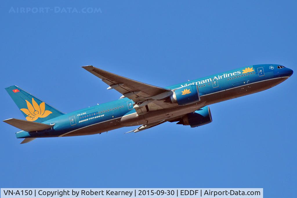 VN-A150, 2005 Boeing 777-2Q8/ER C/N 32717, Climbing out of EDDF