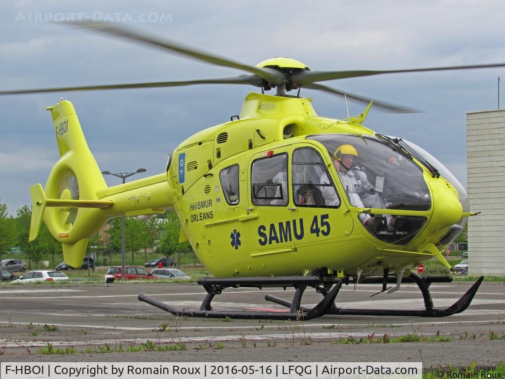 F-HBOI, 2011 Eurocopter EC-135T-2+ C/N 1011, SAMU 45