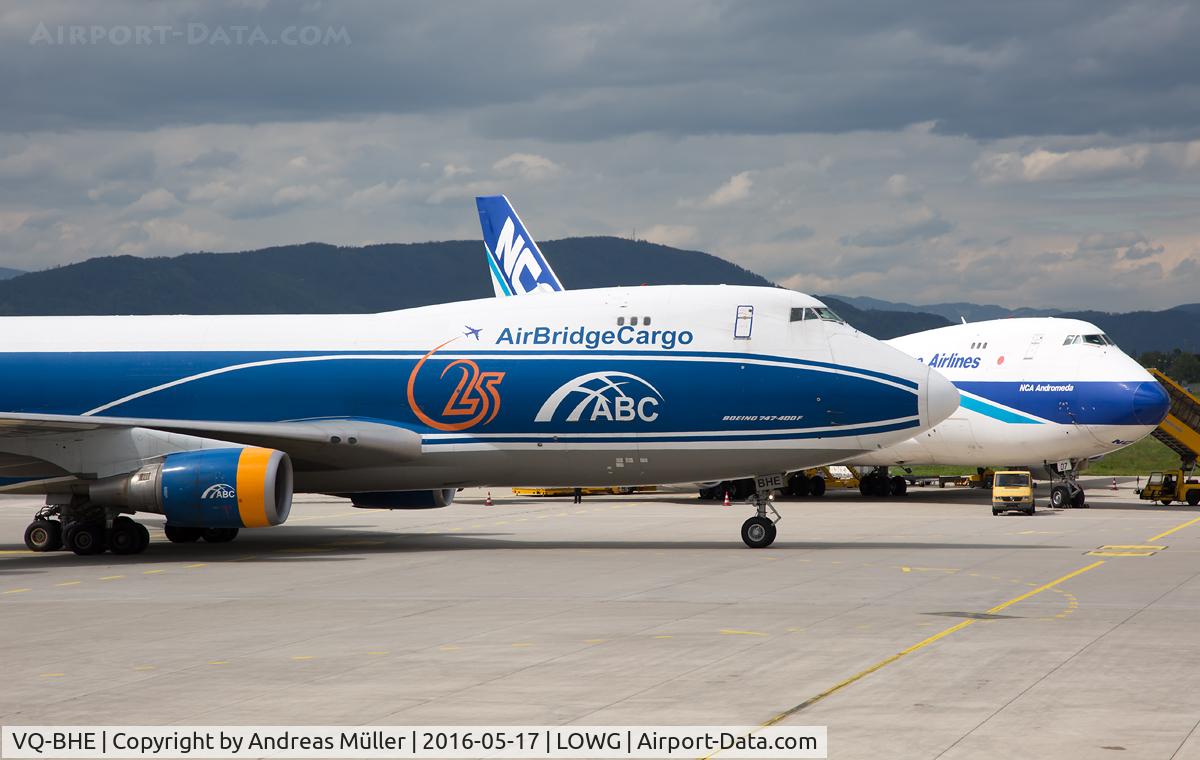 VQ-BHE, 2008 Boeing 747-4KZF (SCD) C/N 36784, Jumbo Meet&Greet @ GRZ.