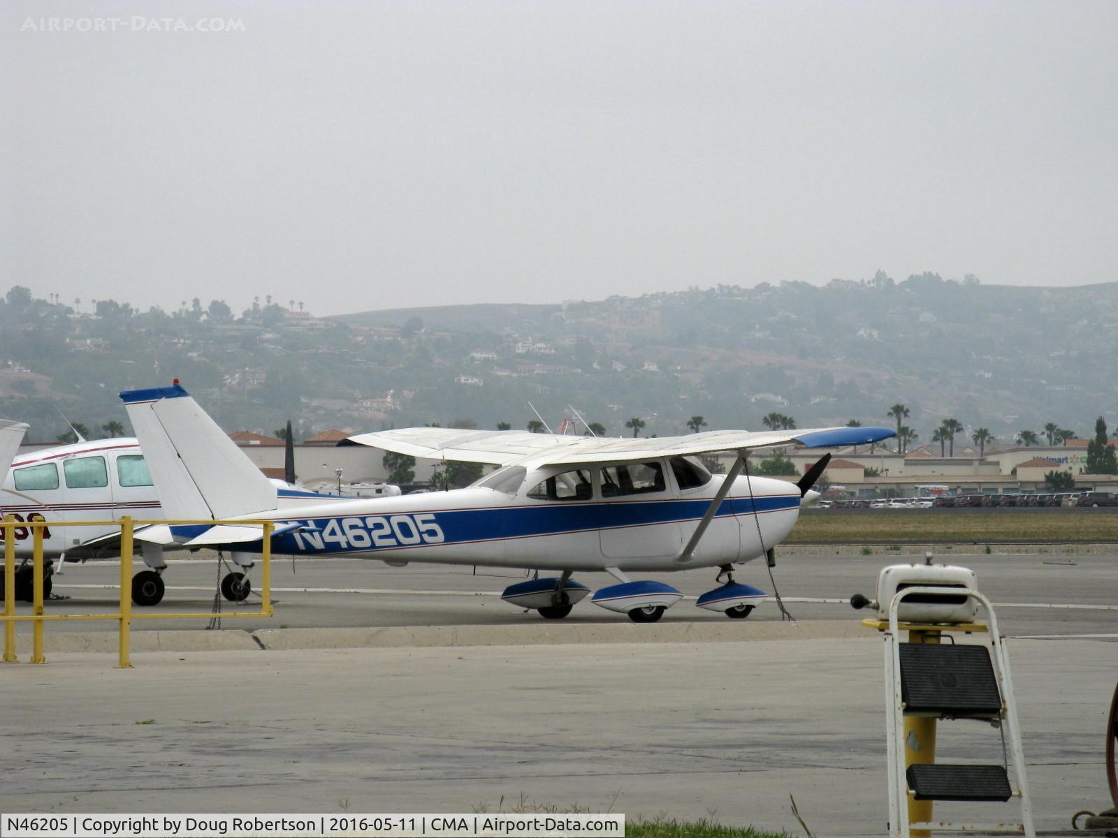 N46205, 1968 Cessna 172I C/N 17257107, 1968 Cessna 172I SKYHAWK, Lycoming O-320-E2D 150 Hp