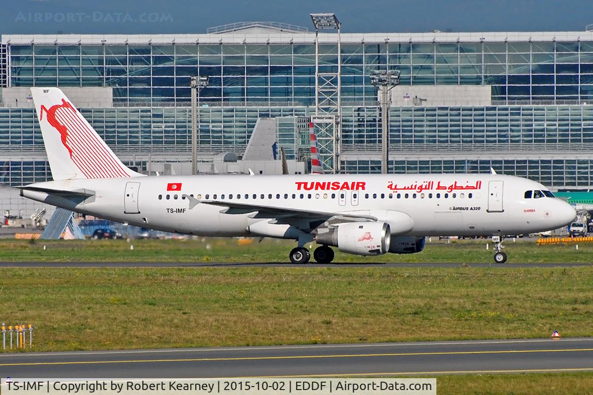 TS-IMF, 1992 Airbus A320-211 C/N 0370, Taxiing in after arrival