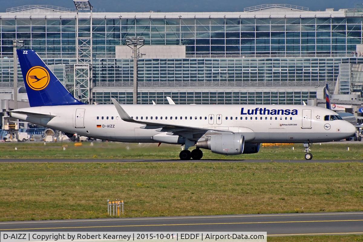 D-AIZZ, 2013 Airbus A320-214 C/N 5831, Taxiing in after arrival