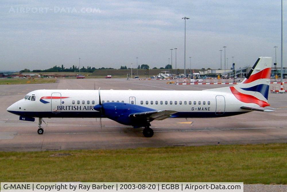 G-MANE, 1992 British Aerospace ATP C/N 2045, BAe ATP [2045] (British Airways/CitiExpress) Birmingham Int'l~G 20/08/2003