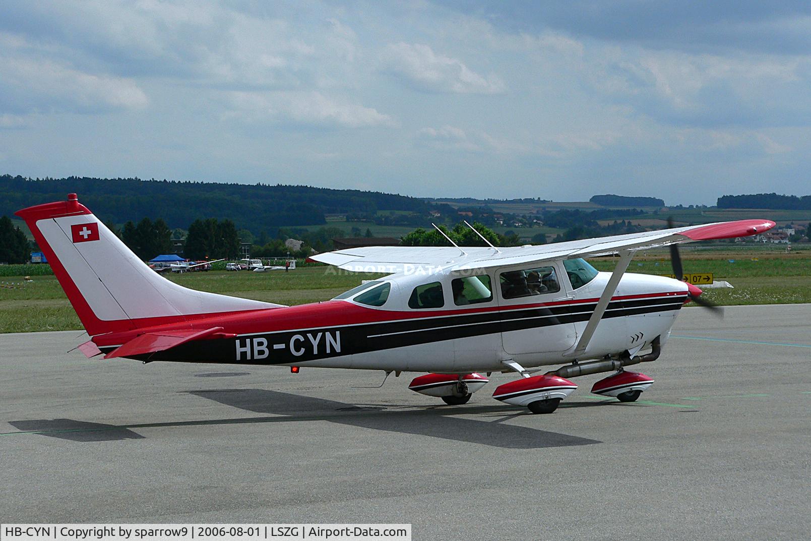 HB-CYN, 1968 Cessna TP206C Turbo Super Skylane C/N P206-0451, Nice colours