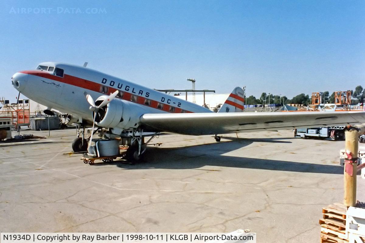 N1934D, 1935 Douglas DC-2-118B C/N 1368, Douglas DC-2-118B [1368] (Museum of Flight) Long Beach~N 11/10/1998
