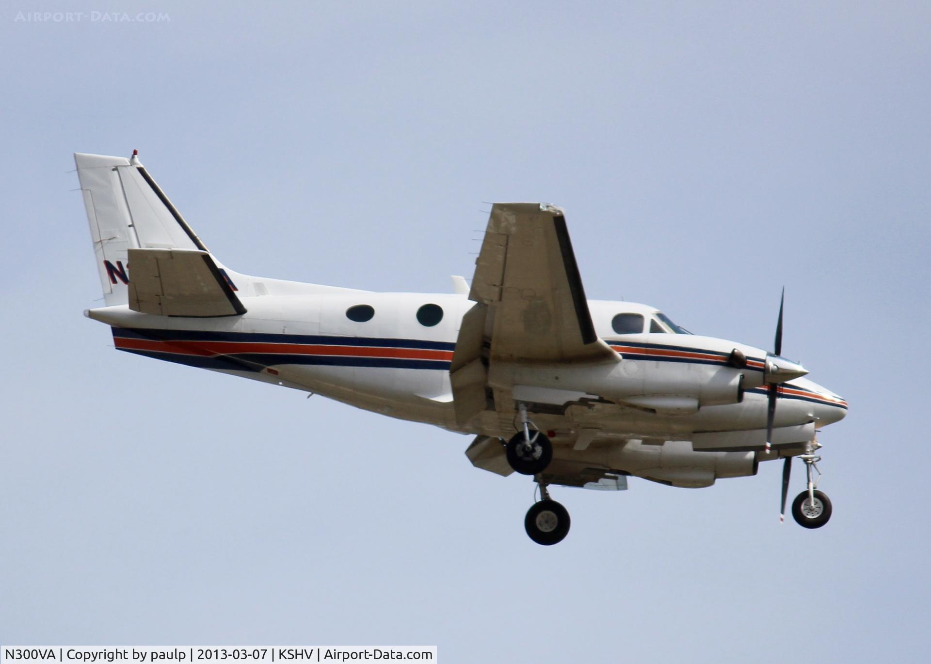 N300VA, 1979 Beech C90 King Air C/N LJ-877, Shreveport Regional.