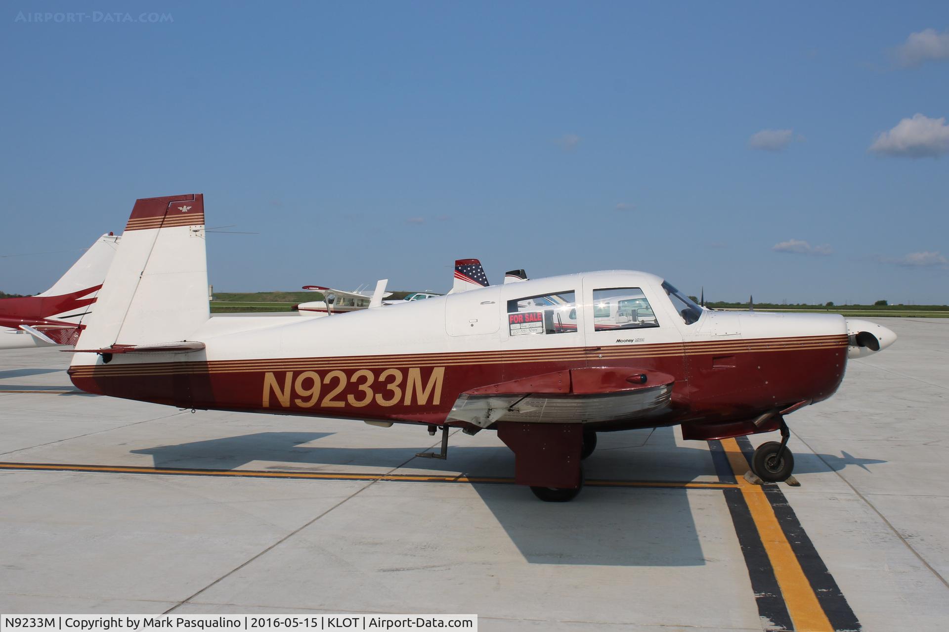 N9233M, 1966 Mooney M20E C/N 1188, Mooney M20E