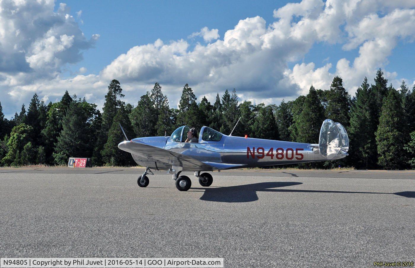 N94805, 1948 Erco 415E Ercoupe C/N 4918, Based at Nevada County Airport, Grass Valley, CA.