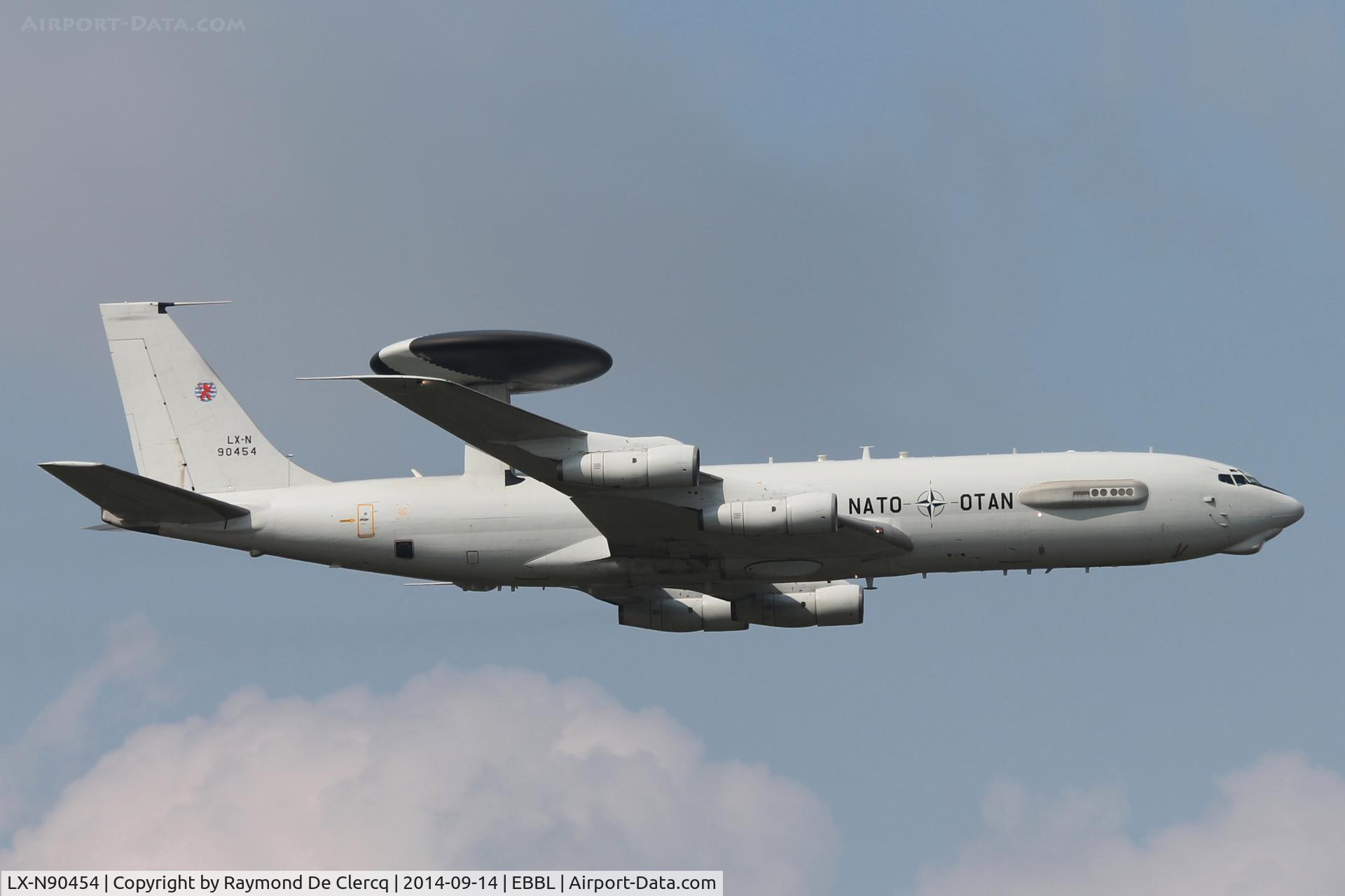 LX-N90454, 1983 Boeing E-3A Sentry C/N 22849, Belgian Air Force Days at Kleine Brogel.