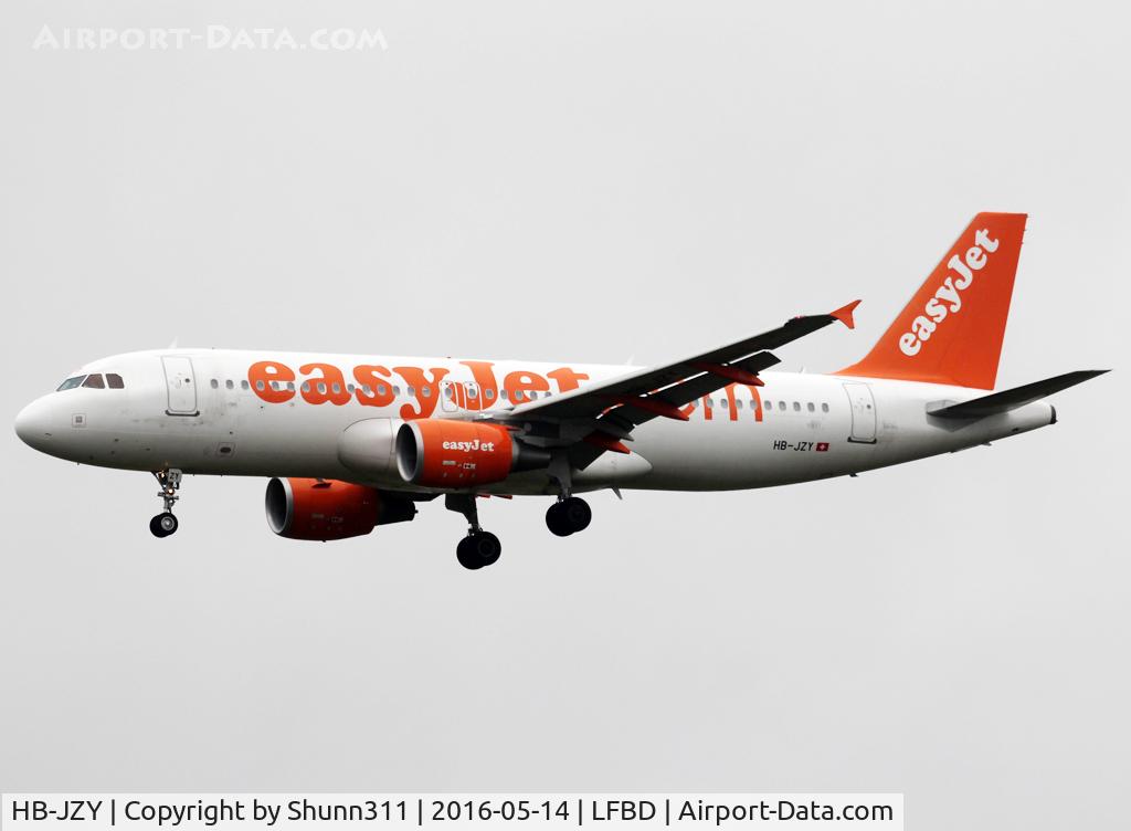 HB-JZY, 2010 Airbus A320-214 C/N 4196, Landing rwy 23