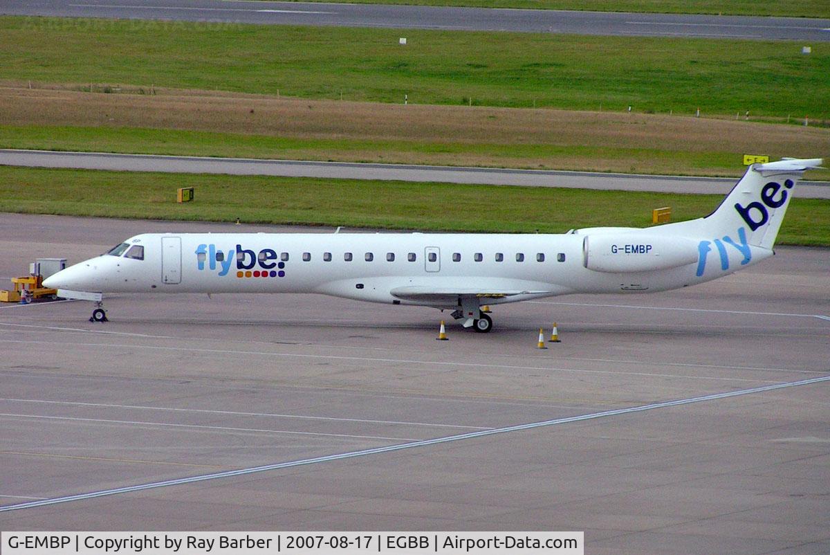 G-EMBP, 2000 Embraer EMB-145EU (ERJ-145EU) C/N 145300, Embraer ERJ-145EU [145300] (Flybe) Birmingham Int'l~G 17/08/2007