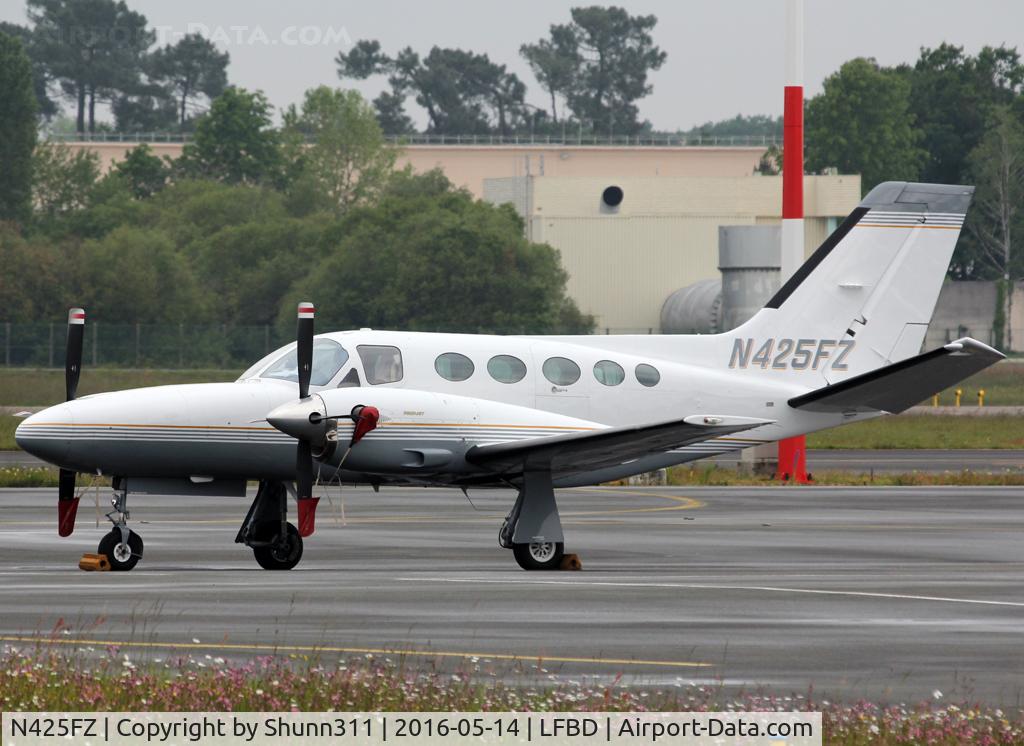 N425FZ, 1981 Cessna 425 Conquest I C/N 425-0059, Parked at the General Aviation area...