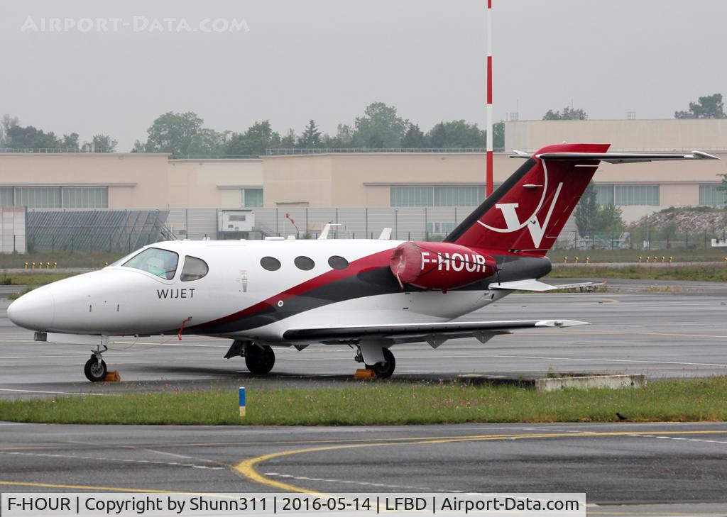 F-HOUR, 2010 Cessna 510 Citation Mustang Citation Mustang C/N 510-0354, Parked at the General Aviation area...