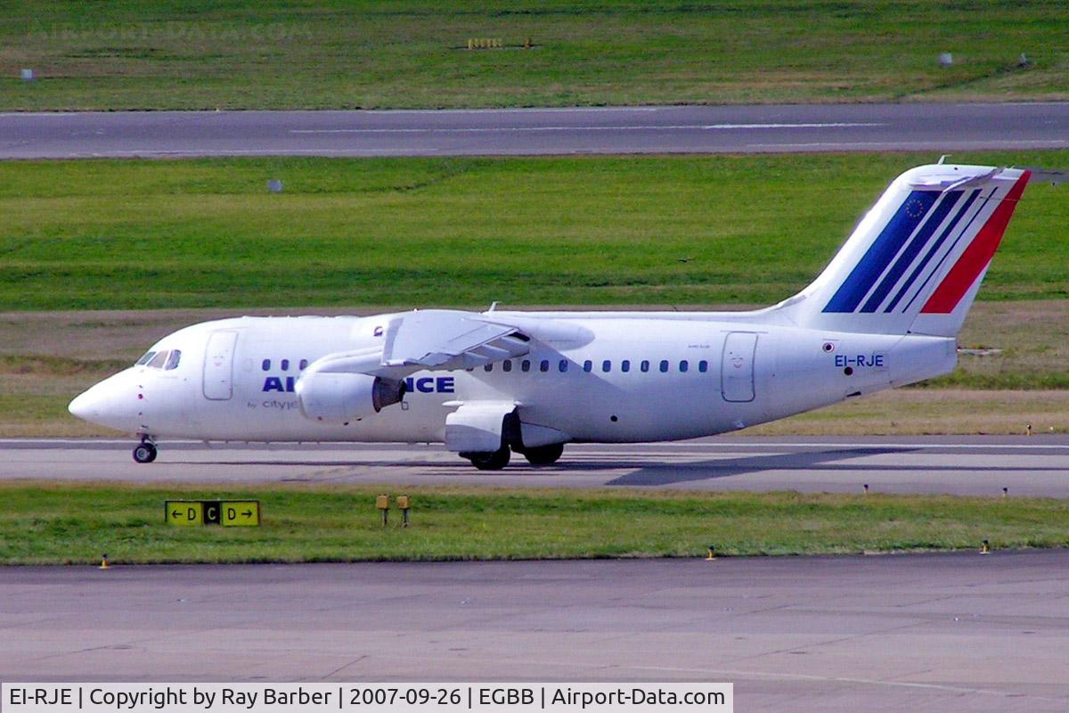 EI-RJE, 1998 BAE Systems Avro 146-RJ85 C/N E.2335, BAe 146-RJ85 [E2335] (Air France/Cityjet) Birmingham Int'l~G 26/09/2007