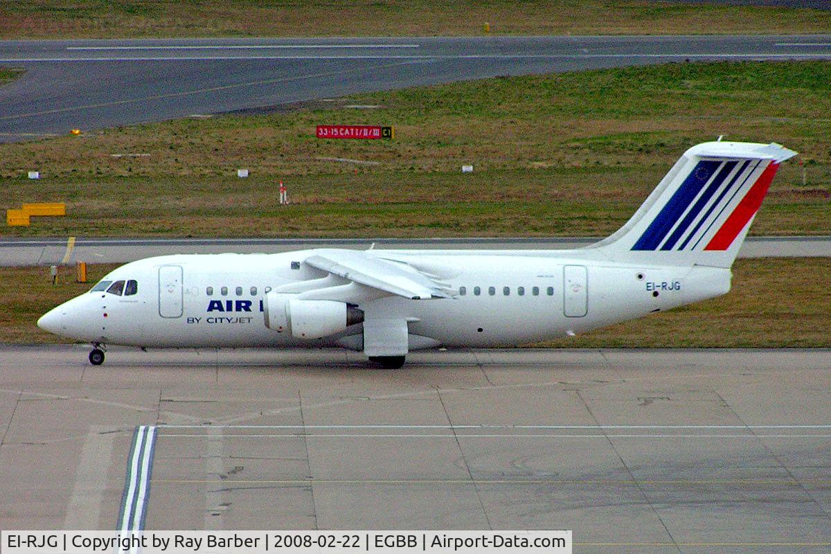 EI-RJG, 1999 British Aerospace Avro 146-RJ85A C/N E2344, BAe 146-RJ85 [E2344] (Air France/Cityjet) Birmingham Int'l~G 22/02/2008