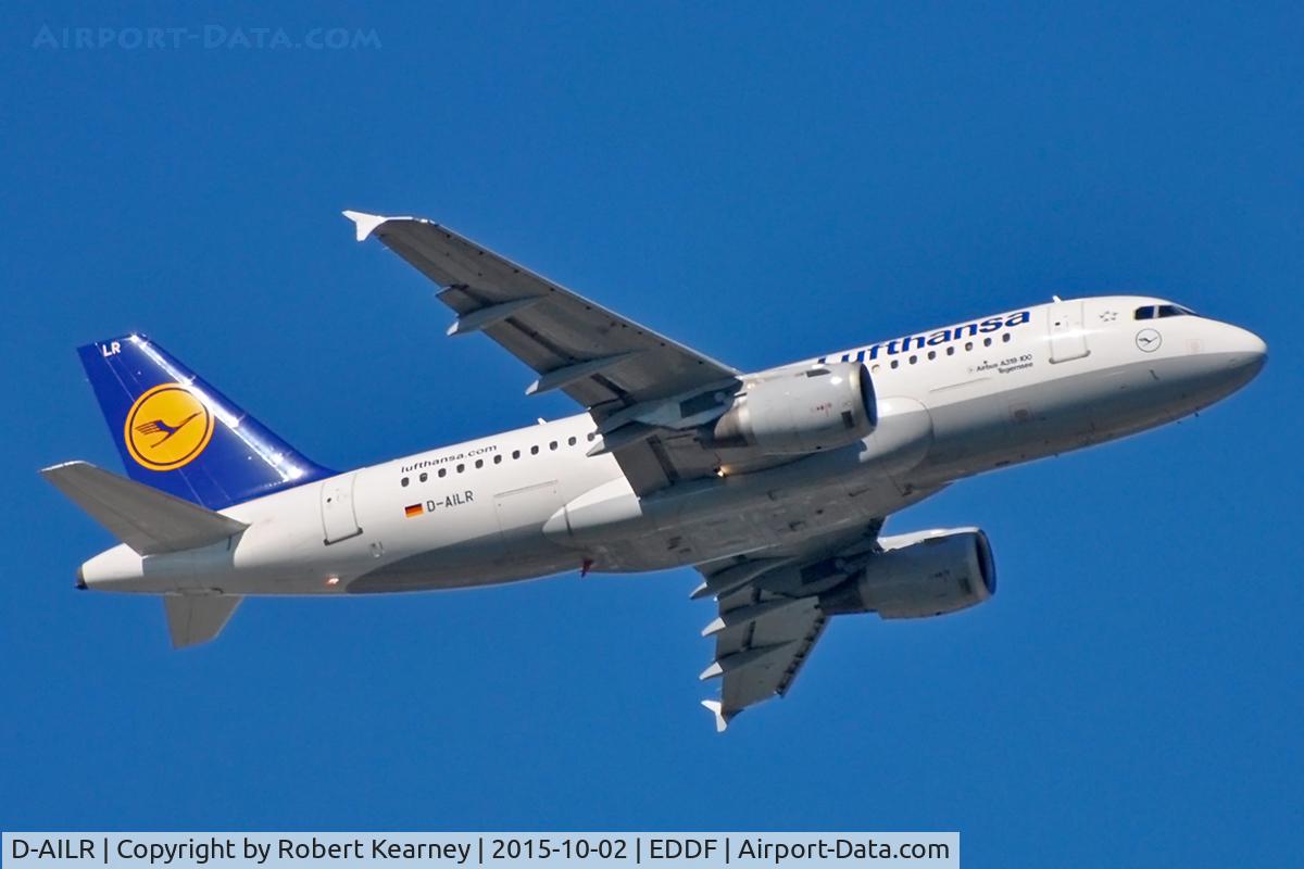 D-AILR, 1997 Airbus A319-114 C/N 723, Climbing out of EDDF