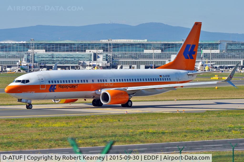 D-ATUF, 2006 Boeing 737-8K5 C/N 34687, Taxiing out for departure