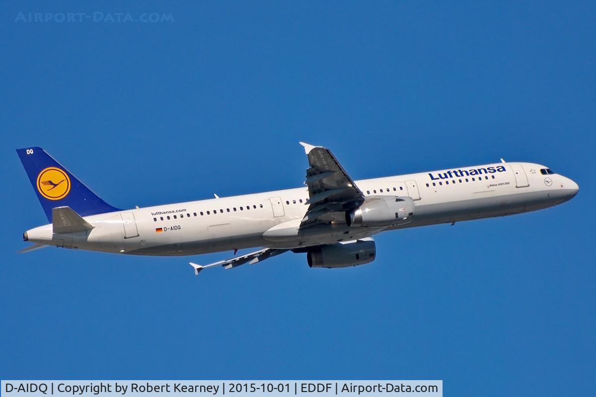 D-AIDQ, 2012 Airbus A321-231 C/N 5028, Climbing out of EDDF