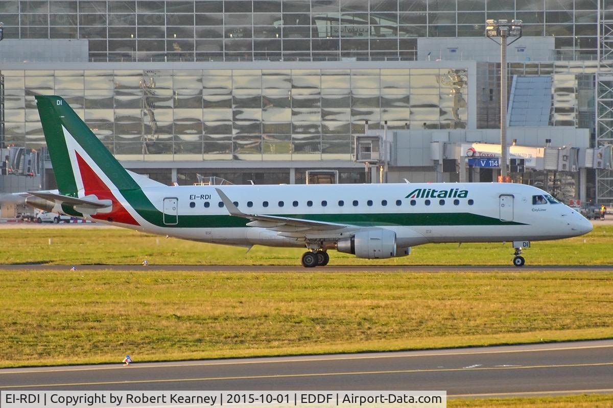 EI-RDI, 2012 Embraer 175LR (ERJ-170-200LR) C/N 17000340, Taxiing in after arrival