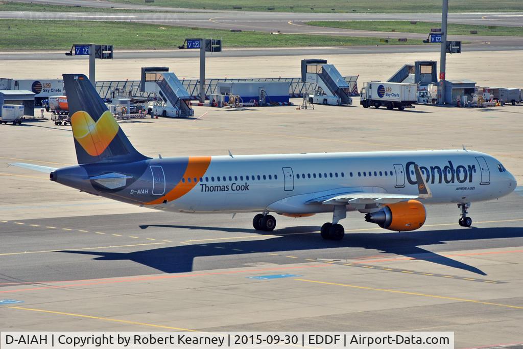 D-AIAH, 2015 Airbus A321-211 C/N 6615, Taxiing out for departure