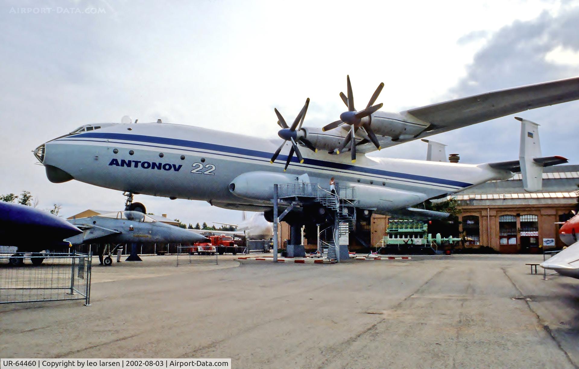 UR-64460, 1966 Antonov An-22 C/N 6340103, Speyer Museum 3.8.02